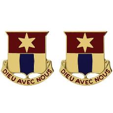 769th Engineer Battalion Unit Crest (Dieu Avec Nous)